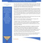 Info Sheet - Funnel Marketing Strategy - Part 1 Awareness
