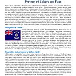 Info Sheet - Protocol of Colours and Flags